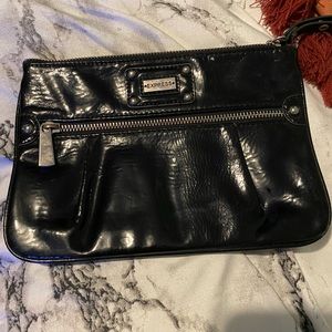 Black wristlet by express